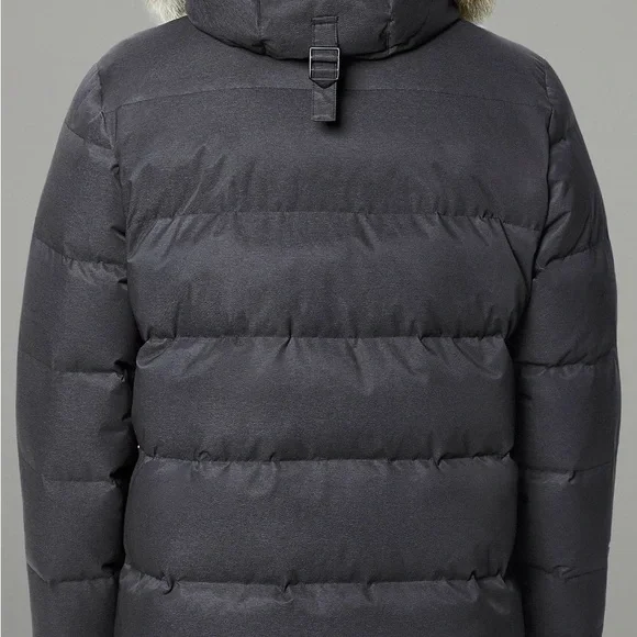 Triple Fat Goose Colburn Men's Charcoal Parka - Picture 2 of 9